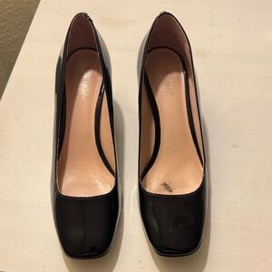 Kate Spade Black Patent Leather Heels